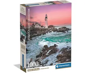 Clementoni Puzzle Erster Schnee auf Portland Head / 1000 Teile / ab 14 Jahren