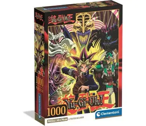 Clementoni Puzzle Yu-Gi-Oh! Anime Collage / 1000 Teile / ab 14 Jahren