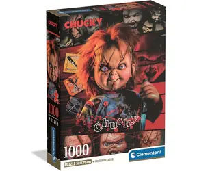 Clementoni Puzzle Horror Kollektion: Chucky / 1000 Teile / ab 14 Jahren