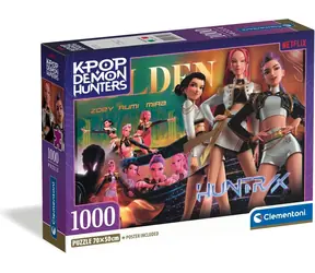 Clementoni Puzzle K-Pop: Demon Slayer: Huntrix / 1000 Teile / 70 x 50 cm