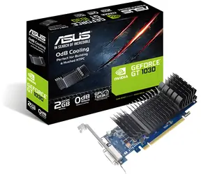 Asus GT1030-SL-2G-BRK / Grafikkarte / 2 GB GDDR5 / 64 Bit / passive Kühlung / HDMI