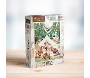 MAGNOLIA Puzzle Camping / 1000 Teile / 48 x 68 cm