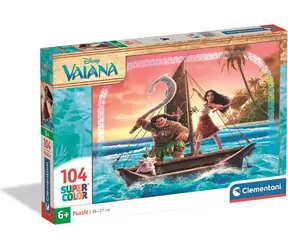 Clementoni Puzzle Merida - Legende der Highlands und Vaiana 2 (27237) / 104 Teile / ab 6 Jahren