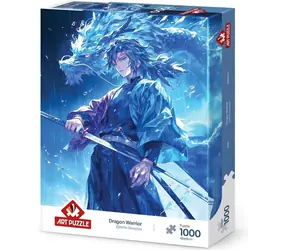 Kunstpuzzle Drachenkrieger
