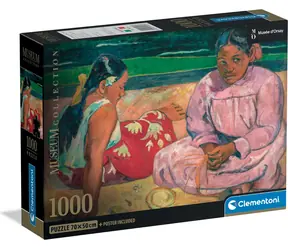 Clementoni Puzzle Museum Sammlung: Tahitische Frauen / 1000 Teile / ab 14 Jahren