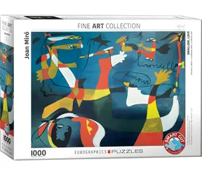 EUROGRAPHICS Puzzle Schwalbenliebe / 1000 Teile / 68 × 48 cm