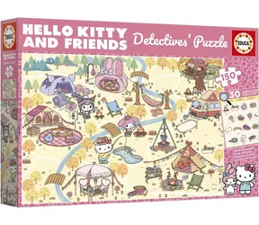 Educa Detektivpuzzle Hello Kitty & Freunde / 150 Teile / ab 6 Jahren