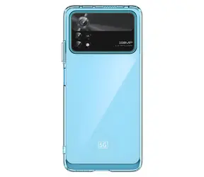 Hurtel Outer Space Hülle für Xiaomi Poco X4 Pro 5G blau / Schutzhülle / Flexibler Rahmen