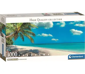 Clementoni Panoramapuzzle Schaukel am Meer / 1000 Teile / ab 14 Jahren