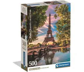 Clementoni Puzzle entlang der Seine / 500 Teile / ab 14 Jahren