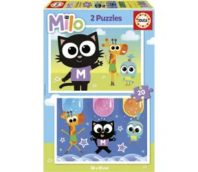 Educa Puzzle Milo / 2x20 Teile