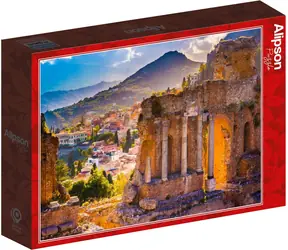 ALIPSON Puzzle Amphitheater in Taormina / 1000 Teile / 69 x 47,8 cm