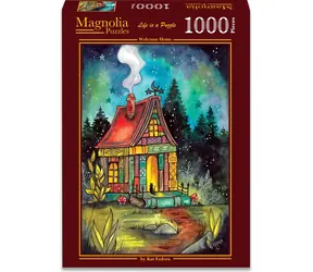 MAGNOLIA Puzzle Willkommen zu Hause / 1000 Teile / 68 x 48 cm