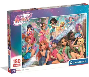 Clementoni Puzzle Winx SUPER / 180 Teile / ab 7 Jahren