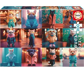 Educa Puzzle Modetiere / 200 Teile