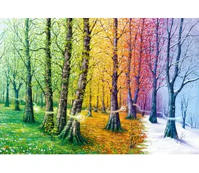 MAGNOLIA Puzzle „Fäden des Lebens“ / 1000 Teile / 68 x 48 cm