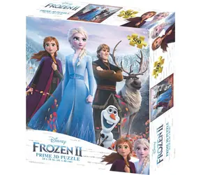 Prime 3D Puzzle Frozen II 3D / 500 Teile / 61 × 46 cm