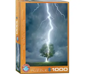 EUROGRAPHICS Puzzle Baum vom Blitz getroffen / 1000 Teile / 67,6 x 48,9 cm