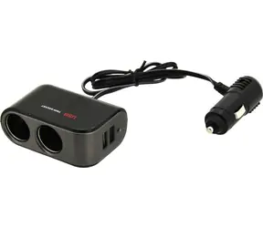 Compass Splitter für Kfz-Steckdose 12/24 V / Ladeadapter / 2x USB / 2100 mA / max. 5 A