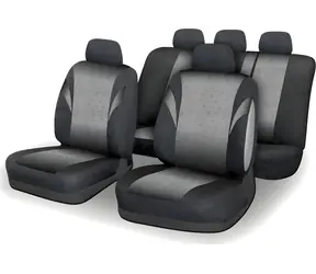 Compass Poly grau / Sitzbezüge / 9-teiliges Set / Airbag in der Rückenlehne