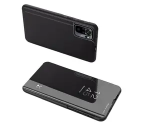 Hurtel Clear View Case schwarz / Klapphülle / XIAOMI 13