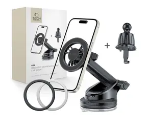Tech-Protect N56 schwarz / Kfz-Halterung / MagSafe / magnetisch