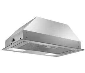 BOSCH Serie 2 DLN53AA70 Edelstahl / Unterbau-Dunstabzugshaube / 53 cm / 302 m/h / Energieeffizienzklasse D / 62 dB