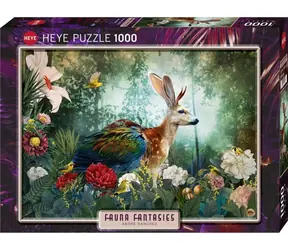 HEYE Puzzle Fauna Fantasies: Zajdalen / 1000 Teile / 70 x 50 cm