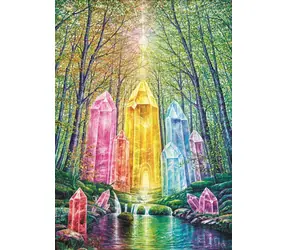 MAGNOLIA Puzzle Kristallwald / 1000 Teile / 48 x 68 cm