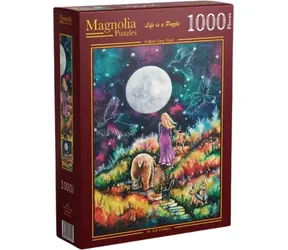 MAGNOLIA Puzzle „Geh deinen eigenen Weg“ / 1000 Teile / 48 x 68 cm