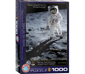 EUROGRAPHICS Puzzle Neil A. Armstrong: Erste Schritte auf dem Mond / 1000 Teile / 48,9 × 67,6 cm