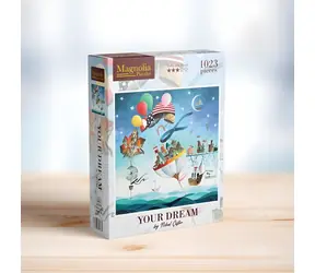 MAGNOLIA Puzzle - Ihr Traumpuzzle / 1023 Teile / 60 x 60 cm