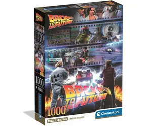 Clementoni Puzzle Kultfilme: Zurück in die Zukunft / 1000 Teile / ab 14 Jahren
