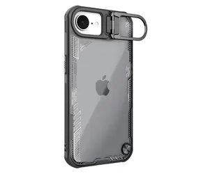 Nillkin Iceblade Prop schwarz / Schutzhülle für Apple iPhone 16e, 17e / mit Ständer