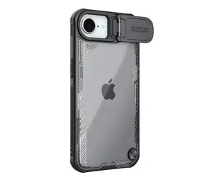 Nillkin Iceblade Prop schwarz / Schutzhülle für Apple iPhone 16e und 17e / Objektivschutz / Ständer