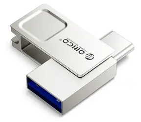 Orico U301 256 GB silber / USB-Stick / USB-A + USB-C / USB 3.2 Gen 1