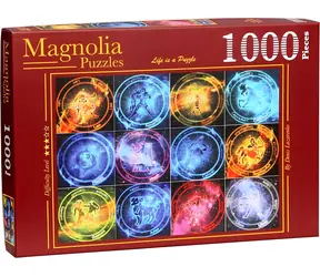 MAGNOLIA Puzzle Sternzeichen / 1000 Teile / 68 x 48 cm