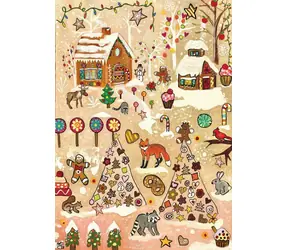 MAGNOLIA Puzzle Lebkuchenwunderland / 1000 Teile / 48 x 68 cm