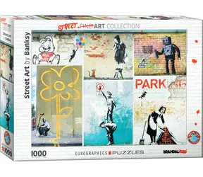 EUROGRAPHICS Puzzle Banksy / 1000 Teile / 68 x 48 cm