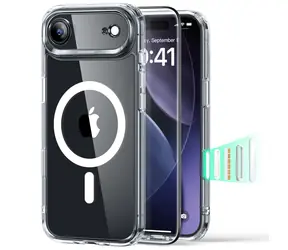 ESR Classic Hybrid MagSafe transparent / Schutzhülle und Glasset / Apple iPhone 17 Air / MagSafe