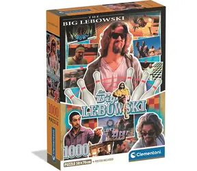 Clementoni Puzzle Kultfilme: Big Lebowsky / 1000 Teile / ab 14 Jahren