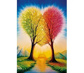 MAGNOLIA Puzzle Connections / 1000 Teile / 48 x 68 cm