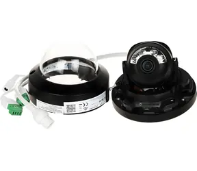 HIKVISION DS-2CD2143G2-LIS2U (2,8 mm) schwarz / IP-Kamera / 4 MP / ColorVu / AcuSense / IR/LED 30 m / IP67 / IK10