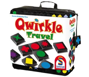 Schmidt Reisespiel Qwirkle Travel / 108 Teile / Holzelemente / Deutsche Version