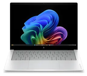 HP OmniBook X 14-ka0070ncx silber / Notebook / 14" WUXGA / Intel Core Ultra 5-325 / 24 GB RAM / 512 GB SSD / Windows 11