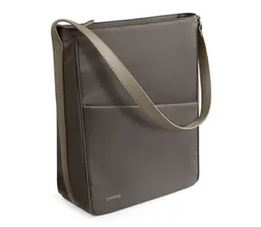 tomtoc Tote Rucksack graubraun / Laptop-Rucksack / 14"