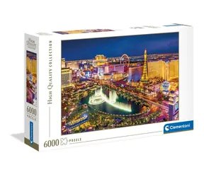 Clementoni Puzzle Las Vegas / 6000 Teile / 168,6 x 118,4 cm