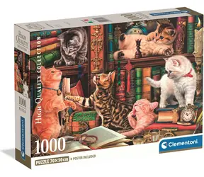 Clementoni Puzzle Neugieriger Bart / 1000 Teile / ab 14 Jahren