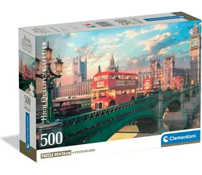 Clementoni Puzzle London - Westminster Bridge / 500 Teile / ab 18 Jahren