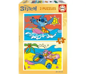 Educa Puzzle Stitch / 2 x 48 Teile / 28 x 20 cm